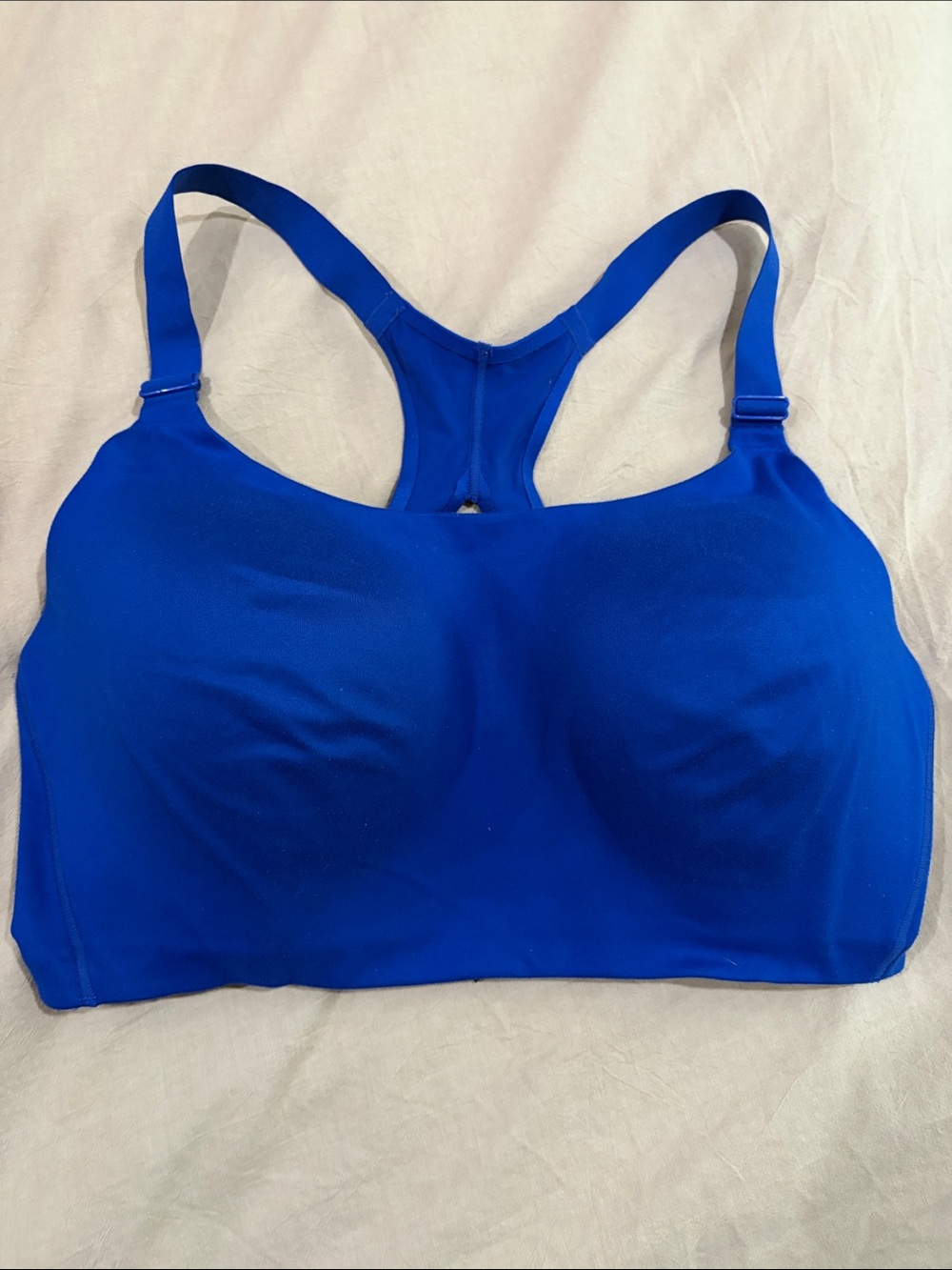 VS Seamless Racerback Sports Bra - Cobalt Blue